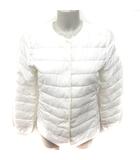 ダウンジャケット 総裏地 ナイロン M クリーム /RT