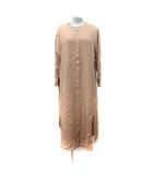 ジャーナルスタンダード レリューム JOURNAL STANDARD relume ワンピース マキシ 長袖 F ベージュ /YI