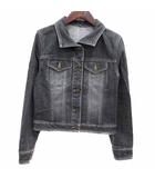 デニムジャケット ジージャン Gジャン 38 M 黒 ブラック /YK