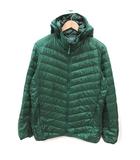 ユニクロ UNIQLO ダウンジャケット 総裏地 M 緑 グリーン /MS