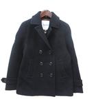 ユナイテッドアローズ A DAY IN THE LIFE UNITED ARROWS Pコート ピーコート ウール 総裏地 38 濃紺 ネイビー /MS