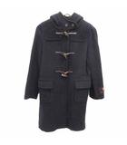 イエナ IENA ダッフルコート フード ウール 紺 ネイビー /YK