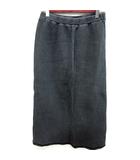 フリークスストア FREAKS STORE スカート ニット タイト ロング F ダークグレー /RT