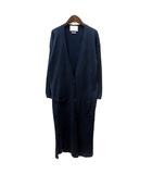 イエナ IENA AILE カーディガン ニット ロング 絹 シルク 紺 ネイビー /MN