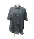 ギャバジンケーティー Gabardine K.T シャツ ブラウス 半袖 9 M チャコールグレー /YI