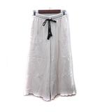 セオリー Theory ワイドパンツ S 白 ホワイト /YI