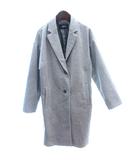 コムサイズム COMME CA ISM チェスターコート 総裏地 9 M グレー /AU