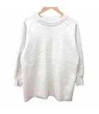 シップス エニィ SHIPS any ニット セーター 長袖 水色 ライトブルー /YK