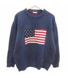 オリーブデオリーブ OLIVE des OLIVE ニット セーター 長袖 F 紺 ネイビー /YK