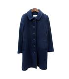 ドゥファミリィ ドゥファミリー DO!FAMILY ステンカラーコート シングル 総裏地 ウール M 紺 ネイビー /MN