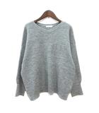 ドレスキップ DRESKIP ニット セーター Vネック 長袖 L グレー /MN