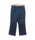 ストレートパンツ スラックス M 紺 ネイビー /MN