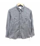 ジャーナルスタンダード ラックス JOURNAL STANDARD LUXE ネルシャツ チェック 長袖 S グレー /YK