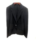 コムサデモード COMME CA DU MODE ジャケット テーラード 9 黒 ブラック /RT