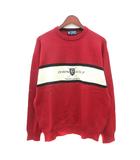 チャップス CHAPS RALPH LAUREN ニット セーター 総柄 長袖 ウール 2L 赤 レッド /MN