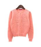 ドーリーガールバイアナスイ DOLLY GIRL by ANNA SUI カーディガン ニット 刺繍 モヘヤ混 2 M ピンク /MN