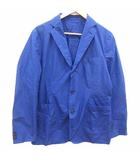 バーニーズニューヨーク BARNEYS NEW YORK テーラードジャケット 50 L 青 ブルー /YK