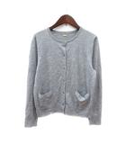 ジェイプレス J.PRESS カーディガン ニット ウール M グレー /MN
