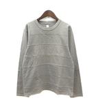 ミルスペック MIL-SPEC カットソー Tシャツ クルーネック 長袖 S グレージュ /MN