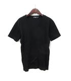 エポカ ウォモ EPOCA UOMO カットソー リブ Vネック 半袖 48 XL 黒 ブラック /YI