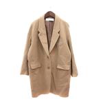 ジャーナルスタンダード JOURNAL STANDARD チェスターコート シングル ロング 総裏地 ウール ベージュ /MN