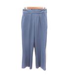 アルシーヴ archives パンツ フレア ブーツカット レースアップ M 青 ブルー /MS