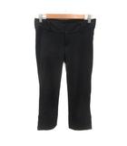 メイソングレイ MAYSON GREY クロップドパンツ カプリ 1 黒 ブラック /MS