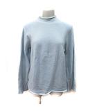 セオリー Theory ニット セーター 長袖 ウール カシミヤ混 S 水色 /YI
