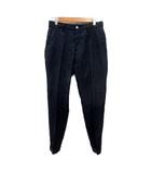 エディフィス EDIFICE テーパードパンツ スラックス ロールアップ 44 M 紺 ネイビー /MN