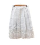 イエナ IENA フレアスカート ミモレ ロング 38 M ライトグレー /MN