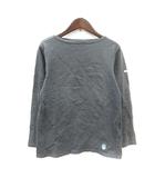 カットソー Tシャツ ボートネック 長袖 1 S グレー /MN