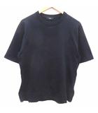 シップス SHIPS ニット カットソー 半袖 S 紺 ネイビー /YK