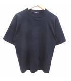 シップス SHIPS ニット カットソー 半袖 S 紺 ネイビー /YK