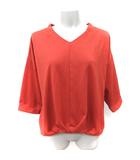 ビームスハート BEAMS HEART カットソー 七分袖 赤茶 /YI