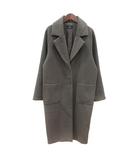 エモダ EMODA チェスターコート シングル 総裏地 F 茶 ブラウン /MN