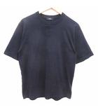 シップス SHIPS ニット カットソー 半袖 S 紺 ネイビー /YK