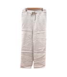 B&Y ユナイテッドアローズ BEAUTY&YOUTH ビューティー&ユース テーパードパンツ 麻 リネン M ライトベージュ /MN