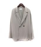 アバハウス ABAHOUSE テーラードジャケット ダブル 48 XL ベージュ /YI