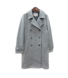 ユナイテッドアローズ A DAY IN THE LIFE UNITED ARROWS チェスターコート ダブル 総裏地 ウール 36 S グレー /MN