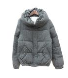 B&Y ユナイテッドアローズ BEAUTY&YOUTH ビューティー&ユース ダウンジャケット ウール S グレー /MN