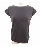 セオリーリュクス theory luxe ニット カットソー フレンチスリーブ 38 M こげ茶 ダークブラウン /YK