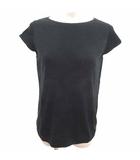 セオリーリュクス theory luxe ニット カットソー フレンチスリーブ 38 M 黒 ブラック /YK