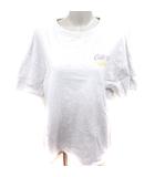 ディスコート Discoat Tシャツ カットソー Uネック 半袖 F ライトグレー /RT