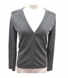 バッカ BACCA カーディガン ニット Vネック 長袖 カシミヤ グレー /YK