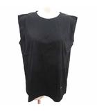 ベアトリス BEATRICE カットソー フレンチスリーブ 38 M 黒 ブラック /YK