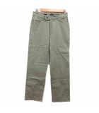 ストレートパンツ カラーデニム M 緑 グリーン /YK