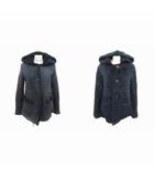 トゥモローランドコレクション TOMORROWLAND collection ムートンコート ボア リバーシブル 38 M 紺 ネイビー /YK