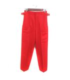 マカフィー MACPHEE トゥモローランド カーゴパンツ ウール 32 赤 レッド /MS