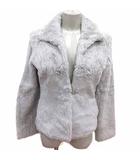 プロポーション ボディドレッシング PROPORTION BODY DRESSING ラビットファーコート 総裏地 3 M グレー /YK