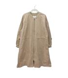 ビームスハート BEAMS HEART コート ジップアップ ベージュ /MS